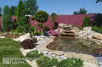 Обустройство водоема на участке