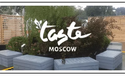 Наши растения на гастрономическом фестивале  Taste of Moscow 2019